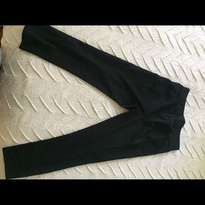 Gap black tuxedo pant leggings